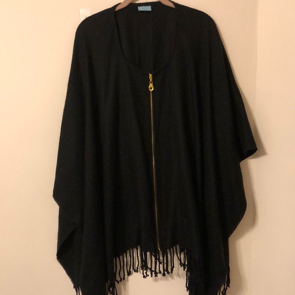 Black sweater Cape